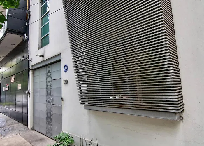 Thoughtfully Curated Condesa With Ac And Terraces Сasa de vacaciones *
